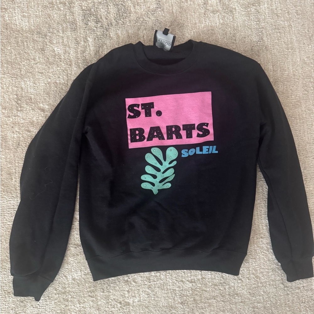 St. Barts Soleil Boyfriend
Sweatshirt - Black